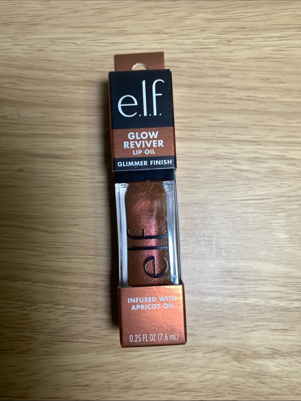 e.l.f. Glow Reviver Lip Oil - Shimmery Copper